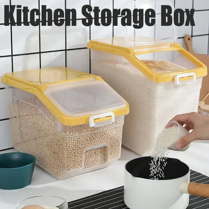 10KG Dry Food Dispenser – Airtight Storage Container with Lid